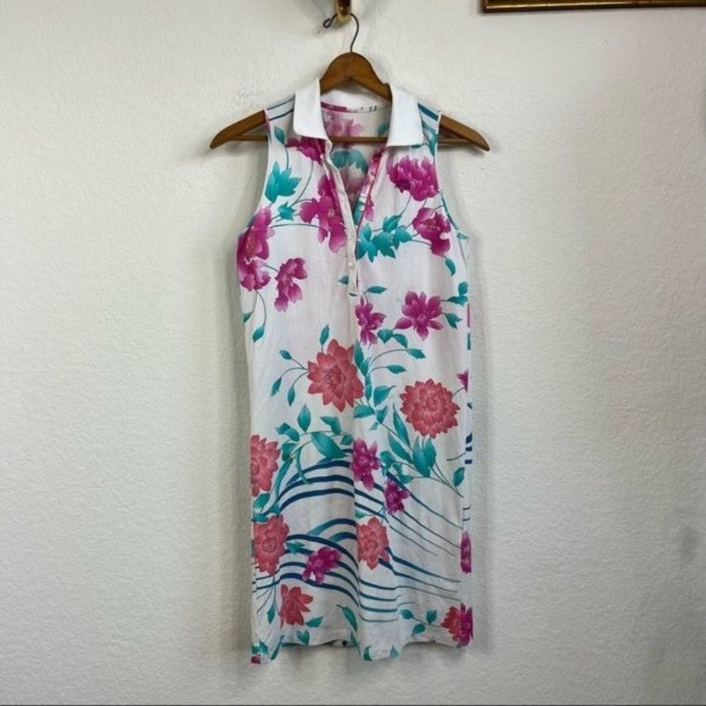 Leonard Paris Tennis Polo Knit Summer Dress